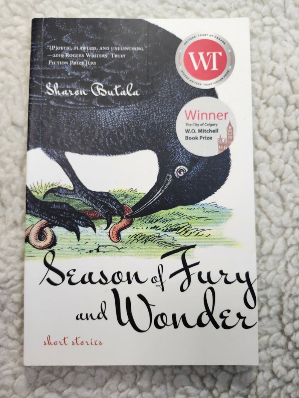 Sharon Butala Season of Fury and Wonder Paperback Short Stories Literary Fiction
